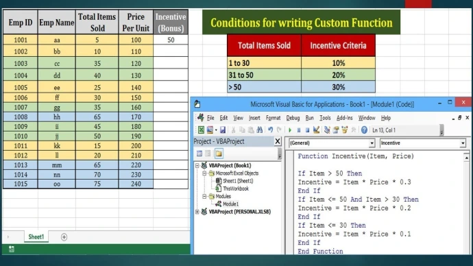  Custom Functions with Introduction, Inputs/Outputs, Error handling and Examples