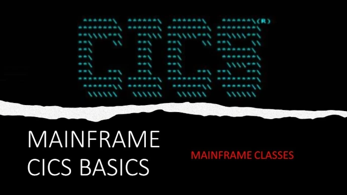 CICS tutorial for IBM mainframe with IBM mainframe concepts and examples